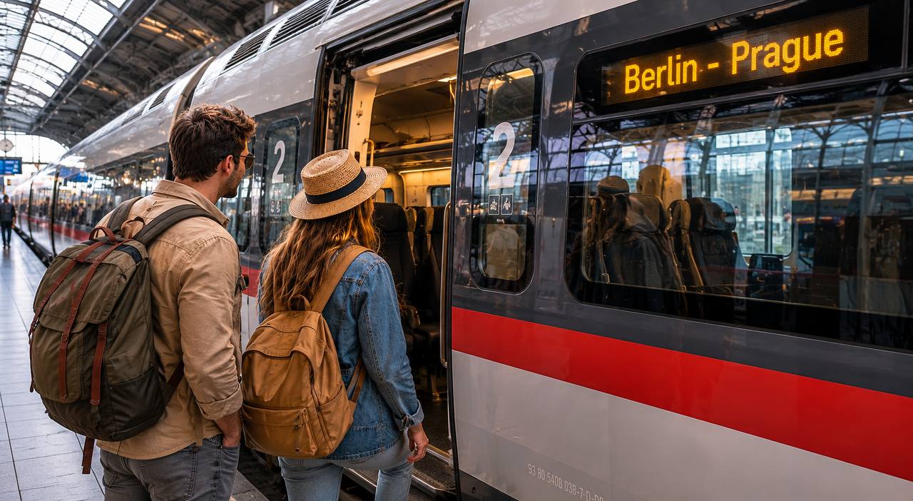 berlin prague train